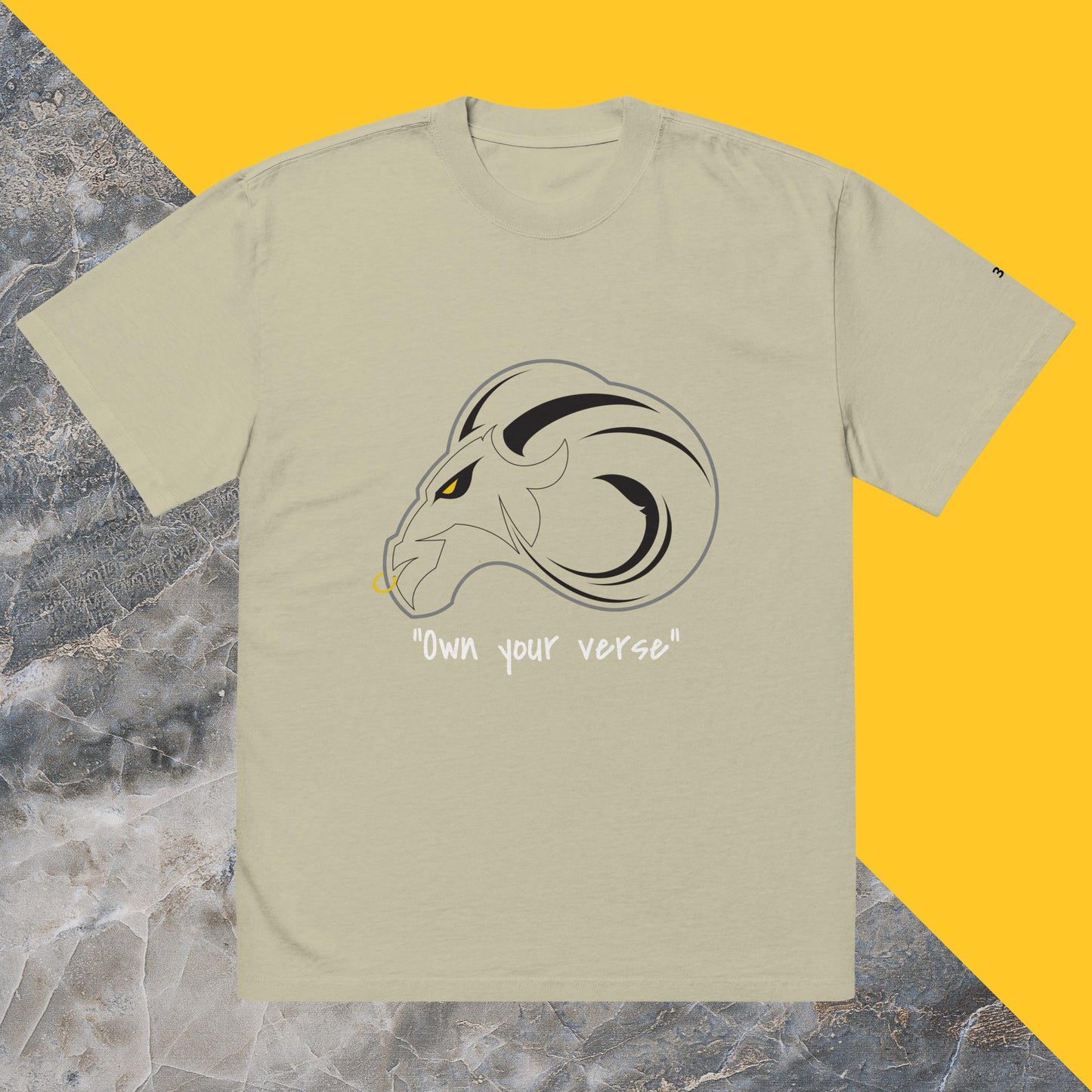Logo Oversized faded t-shirt