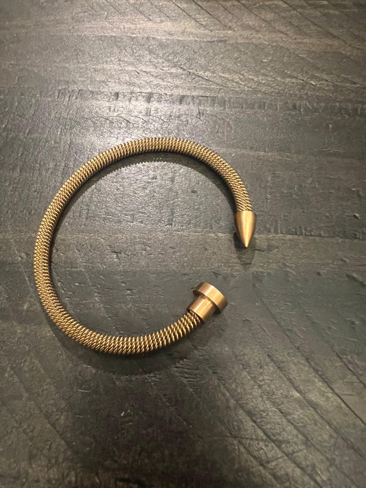 Unique steel Cuff Bracelet