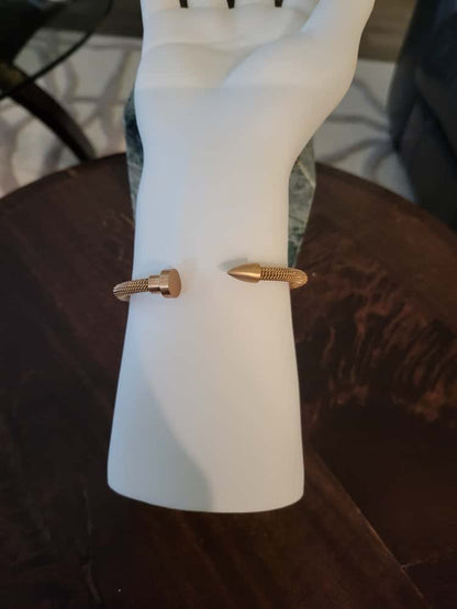 Unique steel Cuff Bracelet